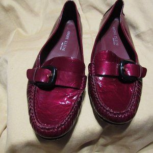 Anne Klein Deep Red Size 7 1/2  Loafers